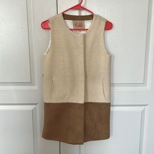 Gianni bini sleeveless coat